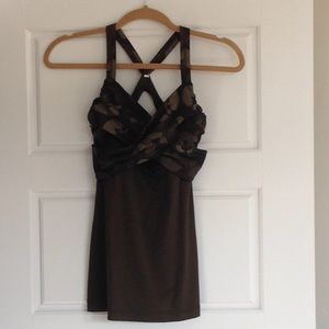 Lululemon bra tank- one piece size 6